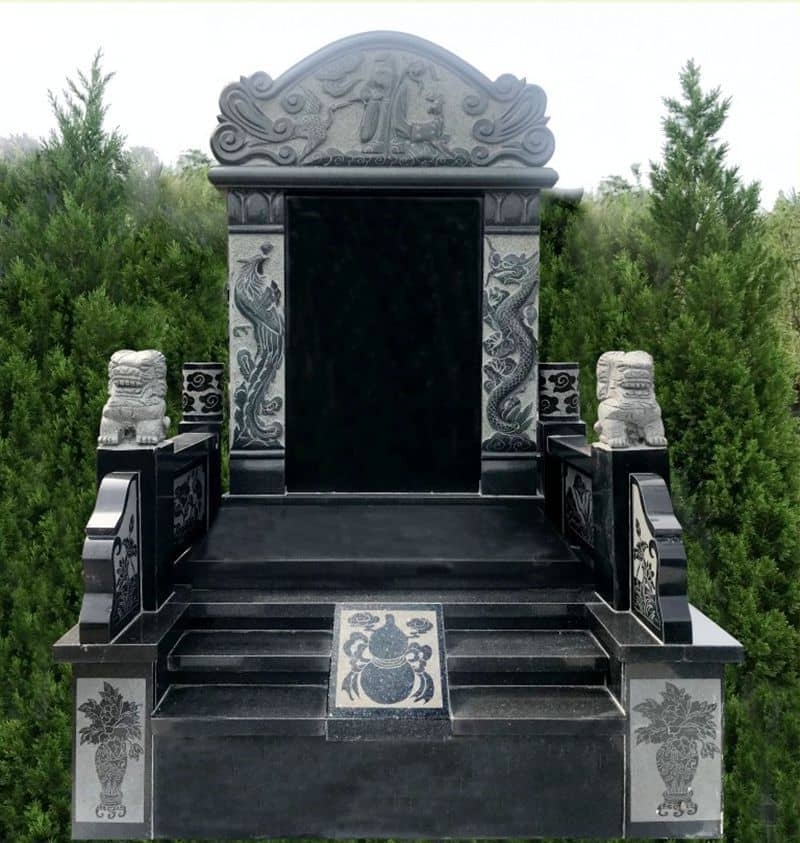 真武山憩园,憩园墓型展示
